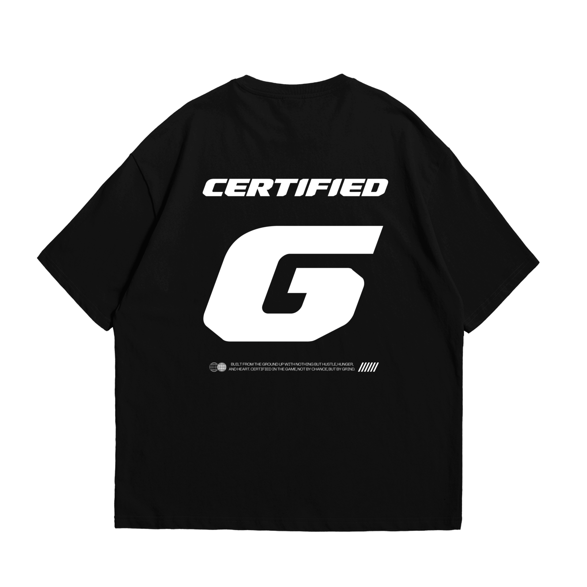'CERTIFIED G' Black Tee