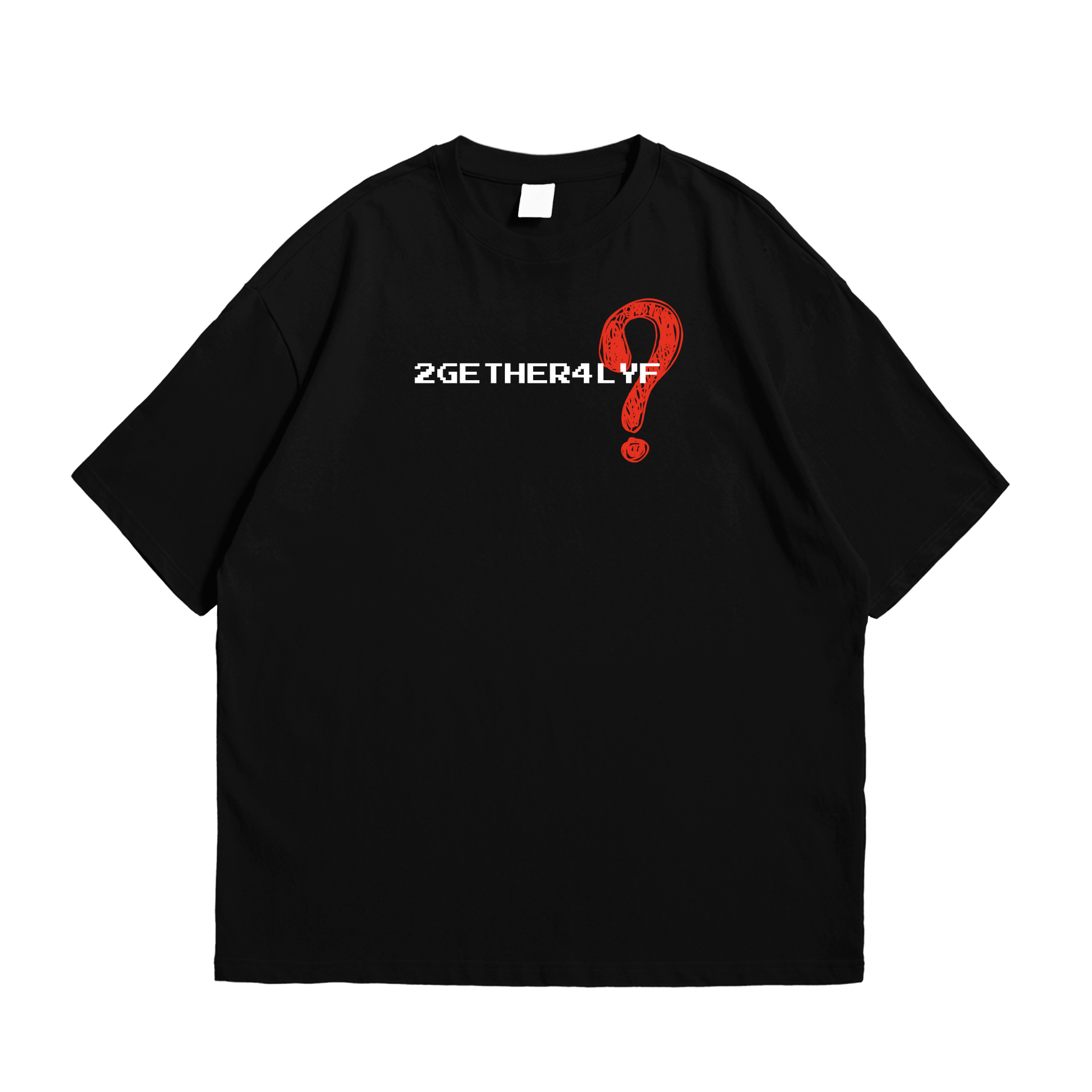 2GETHER4LYF Black Tee