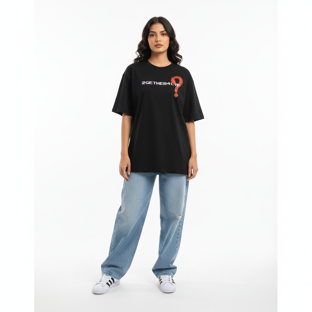 2GETHER4LYF Black Tee